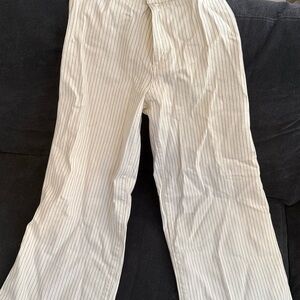 Women’s High Rise Sailor Wide Leg Ankle Jeans-Universal Thread